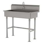 Advance Tabco FC-FM-1-EFADA - Service Sink, free standing, with electronic faucet, 40