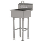 Advance Tabco FC-FM-2219-F - Service Sink, free standing, (1) faucet, 23