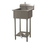 Advance Tabco FC-FM-2219FV - Service Sink, floor model, 20