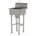 Advance Tabco FC-FM-2219KV - Service Sink, free standing, with knee valve, 23