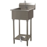 Advance Tabco FC-FM-2721FV - Service Sink, floor model, 24