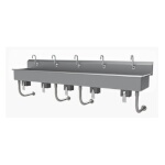Advance Tabco FC-WM-100KV - Hand Sink, wall mount, 100