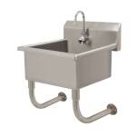 Advance Tabco FC-WM-2219EF - Service Sink, wall mounted, with electronic faucet, 20