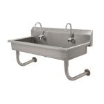 Advance Tabco FC-WM-40EFADA - Hand Sink, wall mount, with (2) electronic faucets, 40