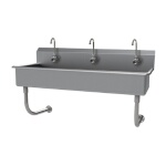 Advance Tabco FC-WM-60EF - Hand Sink, wall mount, with (3) electronic faucets, 60