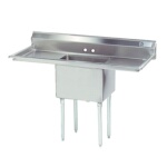 Advance Tabco FE-1-1812-18RL-X - One Compartment Sink, 54