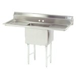 Advance Tabco FS-1-1620-18RL - (1) Compartment Sink, 18