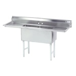 Advance Tabco FS-2-1824-18L - Two Compartment Sink, 56-1/2