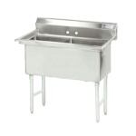 Advance Tabco FS-2-1824 - (2) Compartment Sink, no drainboards, overall 29-1/2