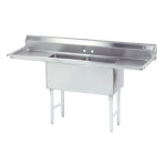 Advance Tabco FS-2-2030-24RL - Fabricated Sink, 2-compartment, 88