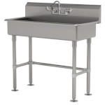 Advance Tabco FS-FM-1-ADA-F - Service Sink, free standing, (1) faucet, 40