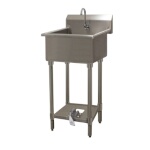 Advance Tabco FS-FM-2219FV - Service Sink, wall mounted, 23