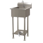 Advance Tabco FS-FM-2721FV - Service Sink, wall mounted, 27