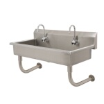 Advance Tabco FS-WM-40EF - Hand Sink, wall mount, with (2) electronic faucets, 40