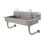 Advance Tabco FS-WM-40EFADA - Hand Sink, wall mount, with (2) electronic faucets, 40