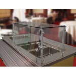 Advance Tabco GSGC-12-132 - Food Shield, cafeteria style, 132