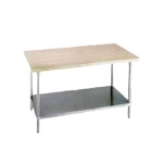 Advance Tabco H2G-306 - Maple Top Work Table, 72 x 30