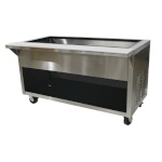 Advance Tabco HDCPU-6-BS - Ice Cooled Counter, 93-1/8