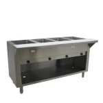 Advance Tabco HF-4G-LP-BS - Hot Food Table, LP gas, 62