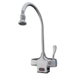 Advance Tabco K-185 - Gooseneck Electronic Faucet, deck mount, 120v-240v operation