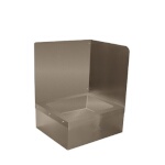 Advance Tabco K-291R - Right side & back wall splash for 9-OP-44 mop sink