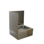 Advance Tabco K-294L - Left Side & Back Splash for 9-OP-34 Mop Sink, extends 16
