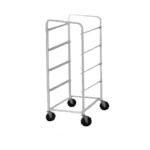 Advance Tabco LR4 - Lug Cart, full height, open sides, with slides for lugs, hol
