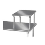 Advance Tabco MST-24-24 - Equipment Shelf, table mounted, 24