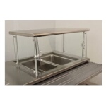 Advance Tabco NSGC-12-144 - Food Shield, cafeteria style, 144