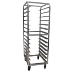 Advance Tabco PDB14 - Pizza Dough Box Rack, end loading, open sides, (14) box capacity