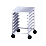 Advance Tabco PDB7 - Pizza Dough Box Rack, end loading, open sides, (7) box capa
