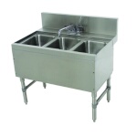 Advance Tabco PRB-24-33C - (3) Compartment Underbar Sink, 36