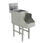 Advance Tabco PRRS-24-12 - Prestige Blender Station with Dump Sink, 12
