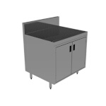 Advance Tabco PRSCD-19-42 - Underbar Drainboard Cabinet, hinged doors, 42