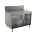 Advance Tabco PRSCO-19-18 - Underbar Drainboard Cabinet, open front, 18