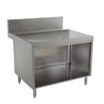 Advance Tabco PRSCO-24-12 - Underbar Drainboard Cabinet, open front, 12