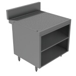 Advance Tabco PRSCO-24-18-M - Underbar Drainboard Cabinet, open front, 18
