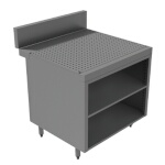 Advance Tabco PRSCO-24-24-M - Underbar Drainboard Cabinet, open front, 24