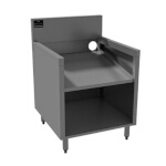Advance Tabco PRSR-19-24 - Prestige Underbar Glass Rack Storage Unit, slanted op