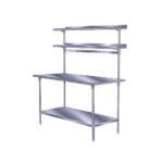 Advance Tabco PT-10R-36 - Overshelf, table mounted, single, 36
