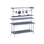 Advance Tabco PT-15-120 - Overshelf, table mounted, single, 120
