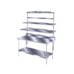 Advance Tabco PT-15S-120 - Overshelf, table mounted, single, 120