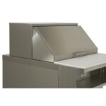 Advance Tabco RC-3 - Flip-Up Cover, for (3) well hot food tables, stainless steel