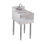 Advance Tabco SL-RS-12 - Underbar Basics Blender Station with Dump Sink, underb