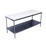 Advance Tabco SPT-308 - Poly-Top Work Table, 96 x 30