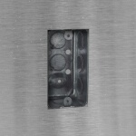 Advance Tabco SU-62F - Junction Box (empty), 1-gang, mounted in bar die wall