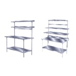 Advance Tabco SWT-72 - Pot Rack, table mounted, rear or splash-mounted, semi-circular, 72