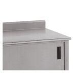Advance Tabco TA-10 - Partial backsplash, 5