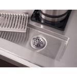 Advance Tabco TA-64 - Urn Trough, (factory installation only) (sold per linear foot)