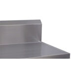 Advance Tabco TA-7 - Partial backsplash, 10